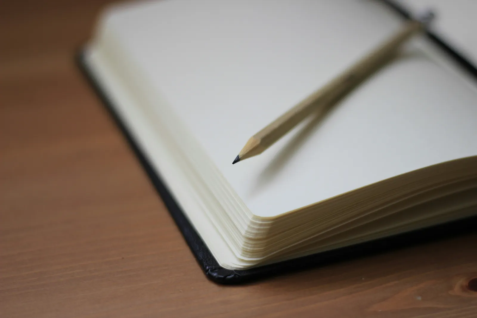 leeres Notizbuch - Notizen machen im Medizinstudium