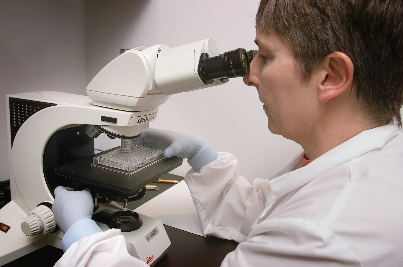woman using microbiology appratuse - how to study microbiology